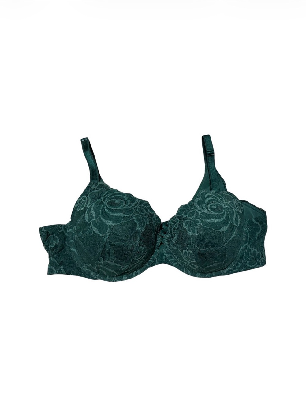 torrid Emerald Lace Plunge Push Up Bra